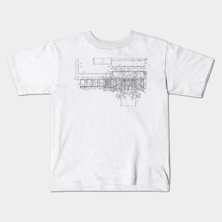 Turkey Loading Apparatus Vintage Patent Hand Drawing Kids T-Shirt